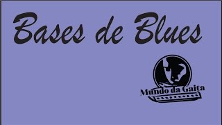 Base 12 bar blues G  O Mundo da gaita [upl. by Ahsim]