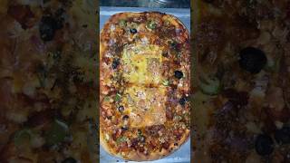 Transition in PIZZA 🍕 food foodie pizza homemade trending trendingshorts [upl. by Casanova24]