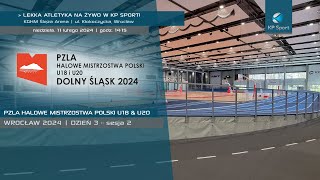 Lekkoatletyka  Halowe Mistrzostwa Polski U18 amp U20  Wrocław 2024  LIVE  Dzień 3 Sesja 2 [upl. by Streeto180]