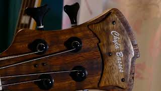 Chyla Basses  fretless 4 string bass guitar [upl. by Lyndsay]