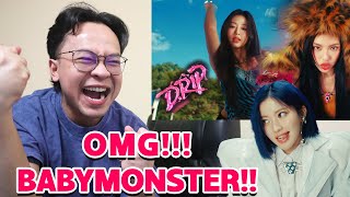 BABYMONSTER  DRIP MV REACTION [upl. by Hajin498]