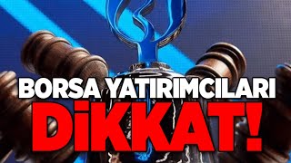 BORSA YATIRIMCILARI DİKKAT  YUKARI HAREKET BAŞLAYACAK AMA [upl. by Guntar]