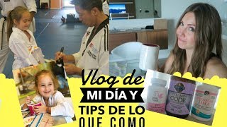 VLOG LO QUE COMO EN UN DÍA  TIPS  EMBARAZO [upl. by Mitzl]