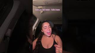 Faith Evans Soon As I Get Home ❣️ cover singing [upl. by Ydner]