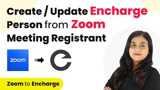 How Create or Update Encharge Person from Zoom Meeting Registrant  Zoom to Encharge [upl. by Lladnyk694]