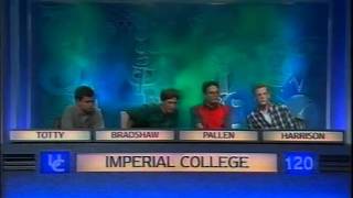 Imperial in University Challenge 19956 Quarter Final Match against Exeter [upl. by Halbeib]