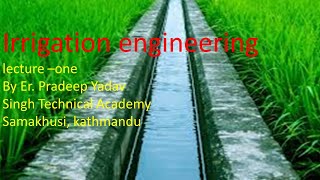 losses in Canal  Irrigation Engineering in Nepali  Civil Engineering [upl. by Nadirehs]