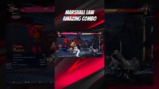 Marshall law combo  tekken8 tekken7 tekken practice marshalllaw combo taz kazuya mishima [upl. by Treulich]