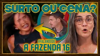 🐔A Fazenda 16 Gizelly surta com Sacha e VAR desmente a moça Nêssa aproveitadora Grupão com ranço [upl. by Goddord724]