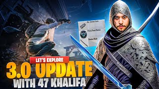 New Super Powers In 30 Update  47 Khalifa  Pubg Mobile [upl. by Aihsetan]