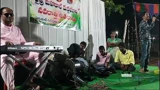 pankida song performance by nithesh kaka at gudipet devi bhajan [upl. by Irehj]