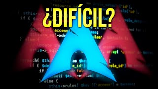 ¿Es realmente DIFÍCIL Arch Linux [upl. by Yenots]