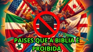 10 Países Onde a Bíblia é Proibida O Último País Vai Te Surpreender [upl. by Esej]