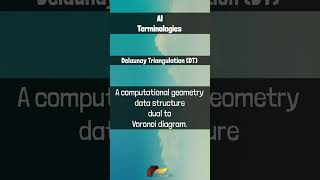 AI Terminologies  Delaunay Triangulation DT [upl. by Narmis]