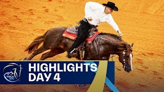 1st NonAmerican Rider wins Reining Gold  Day 4  FEI World Equestrian Games 2018 [upl. by Dorette617]