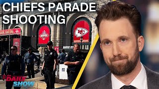 Klepper Calls for Gun Control After KC Parade Shooting amp Trump Might Get Off In GA  The Daily Show [upl. by Nies]