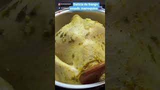 ✅Delícia 😋 dessa receita de frango marroquino 🇲🇦🇲🇦 frangoassado natal receita shorts [upl. by Gregorio]