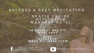 RELEASE amp REST MEDITATION [upl. by Pietje]