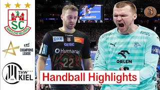 Sc Magdeburg Vs Thw Kiel Handball Highlights 3RD Place EHF Champions League 2024 [upl. by Ahsiuqat]