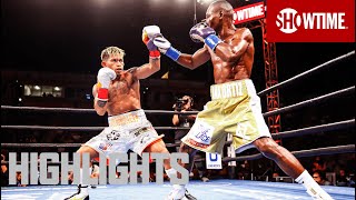 John Riel Casimero vs Guillermo Rigondeaux Highlights  SHOWTIME CHAMPIONSHIP BOXING [upl. by Nairahcaz]