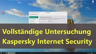 Viren und Trojaner entfernen mit Kaspersky Internet Security 2017 [upl. by Ihteerp]