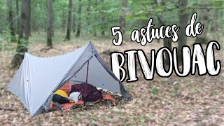 Bivouac  5 astuces pour ne pas avoir froid [upl. by Peppy]