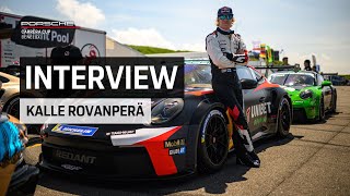 Interview Kalle Rovanperä  Porsche Carrera Cup Benelux Season 2024 at Circuit Zandvoort [upl. by Suissac]