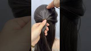 Easy hairstyle 2024 foryou hairstyles [upl. by Oiligriv]