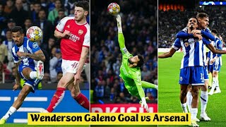 🔥 Wenderson Galeno 94th Minute Goal vs Arsenal [upl. by Malvie706]