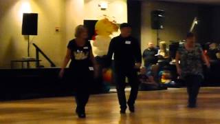 Can You 2 Step Line Dance Demo by Frank Trace  WCLDM 2015 [upl. by Sialac]