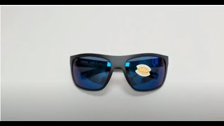 Costa Del Mar Sunglasses Model Broadbill 6S9021 Color11 Matte BlackBlue Mirror 580P Polarized [upl. by Doughman801]