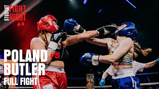 Lizzie Poland VS Eve Butler  Fight Night Nottingham Round 3 [upl. by Sucitivel]