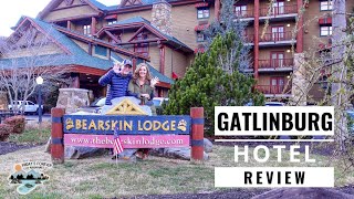 BEARSKIN LODGE On The River in GATLINBURG TENNESSEE REVIEW [upl. by Helban]