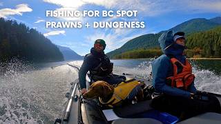 BC Spot Prawns amp Dungeness Crab at Indian Arm  Stryker LX420 Coastal Adventures [upl. by Toolis]