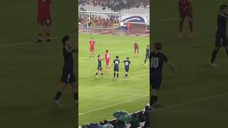 Gol pertama football timnasindonesia pildun memesepakbola messi fyp soccer [upl. by Eniala9]