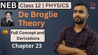 De Broglie Theory in Nepali  Duality  Class 12 Physics Chapter 23  Quantization of Energy NEB [upl. by Onitram]