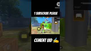 1 subscribe ciment uid ✍️ [upl. by Nrublim]