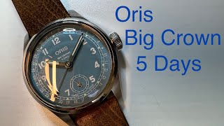 Oris Big Crown 5 Day [upl. by Etnuhs]