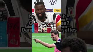 Müller mit Glatze Rüdiger ist skeptisch [upl. by Alyks]