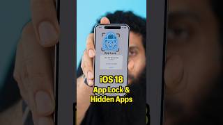 App Lock and Hidden Apps in iOS 18 shorts ios18 [upl. by Heise]