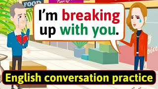 Shadowing English Conversation Practice The divorce Improve English Speaking Skills [upl. by Eellah503]