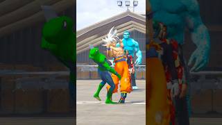 Part  2 Power Test Super Hero Vs Goku gta5 gaming shorts gtaworld [upl. by Niad]