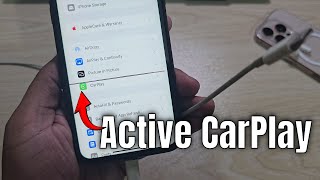 How to activate apple car play iPhone 11 [upl. by Einnal]