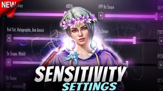 NEW UPDATE 35 🔥BEST SENSITIVITY CODECONTROL SETTINGS BGMIPUBG MOBILE  BGMI AFTER UPDATE 35 [upl. by Hutchison]