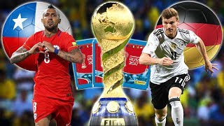 CHILE vs DEUTSCHLAND Confed Cup Finale 2017 Russland 01 [upl. by Akinom]