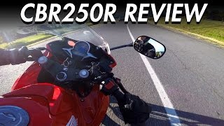 Honda CBR250R Review  Best Beginner Motorcycle  LIFE OF BRI [upl. by Neumeyer]