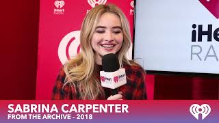 Sabrina Carpenters LOST iHeartRadio Canada Interview From 2018 [upl. by Tennies86]