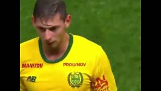 Emiliano Sala last goal for Nantes PRAYFORSALA [upl. by Ardnaeed]