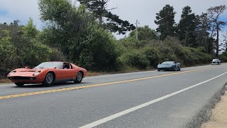 Pebbel Beach Tour d Elegance 8152024 With Hypercar Takeover pebbelbeach tourdelegance [upl. by Moody188]