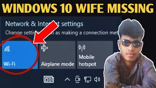 NEW FIX WiFi Not Showing in Settings on Windows 10 in Bangla  Fix WiFi Problem [upl. by Dory595]